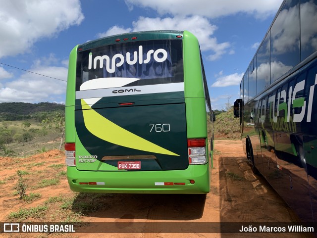 Impulso Turismo e Transportes 760 na cidade de Leandro Ferreira, Minas Gerais, Brasil, por João Marcos William. Número da foto: #13024895.