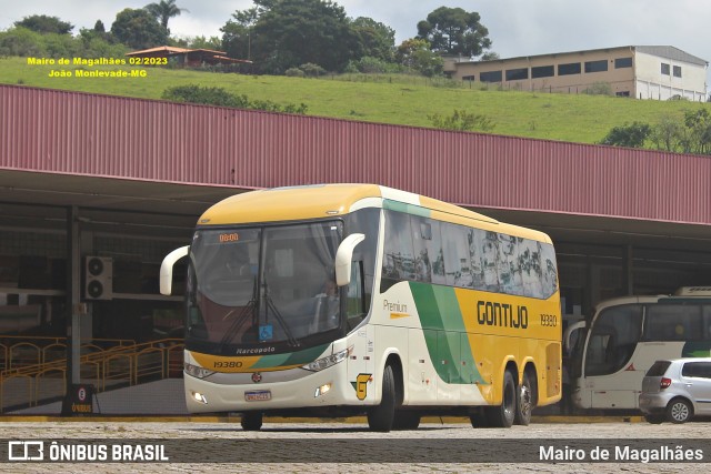 Empresa Gontijo de Transportes 19380 na cidade de João Monlevade, Minas Gerais, Brasil, por Mairo de Magalhães. Número da foto: #13025717.