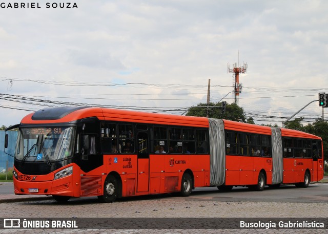 Auto Viação Redentor HE726 na cidade de Curitiba, Paraná, Brasil, por Busologia Gabrielística. Número da foto: #13026242.
