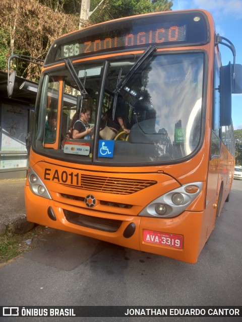 Auto Viação São José dos Pinhais EA011 na cidade de Curitiba, Paraná, Brasil, por JONATHAN EDUARDO CANTOR. Número da foto: #13025327.