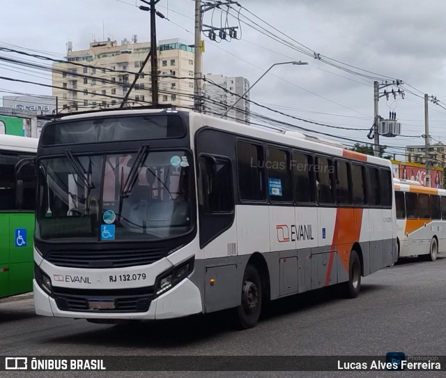 Evanil Transportes e Turismo RJ 132.079 na cidade de Nova Iguaçu, Rio de Janeiro, Brasil, por Lucas Alves Ferreira. Número da foto: #13027307.