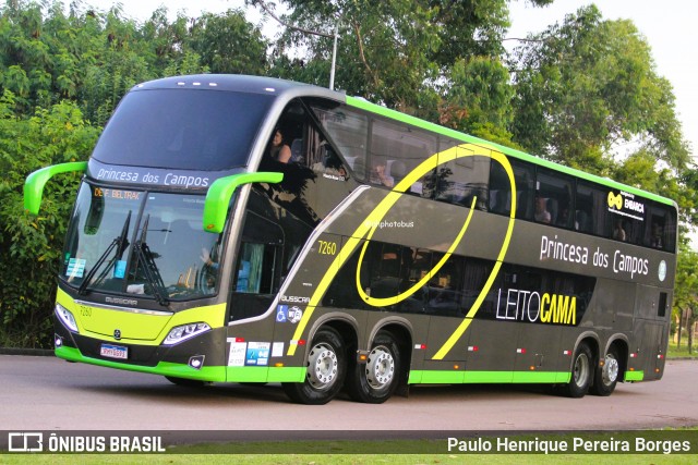 Expresso Princesa dos Campos 7260 na cidade de Curitiba, Paraná, Brasil, por Paulo Henrique Pereira Borges. Número da foto: #13025835.