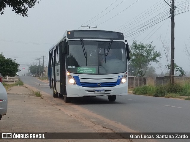 Transvida Transporte Coletivo 2050 na cidade de Ji-Paraná, Rondônia, Brasil, por Gian Lucas  Santana Zardo. Número da foto: #13025984.