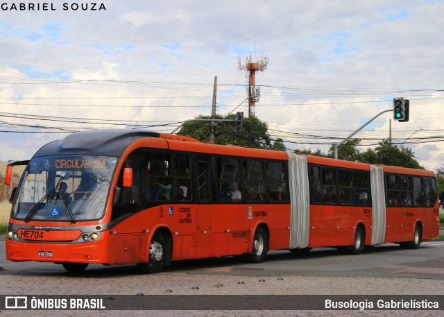 Auto Viação Redentor HE704 na cidade de Curitiba, Paraná, Brasil, por Busologia Gabrielística. Número da foto: #13026232.