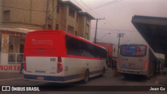 Viação Piracicabana 5132 na cidade de Guarujá, São Paulo, Brasil, por Jean Gu. Número da foto: #13025729.