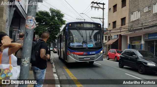 Next Mobilidade - ABC Sistema de Transporte 81.455 na cidade de São Caetano do Sul, São Paulo, Brasil, por Andarilho Paulista. Número da foto: #13025073.