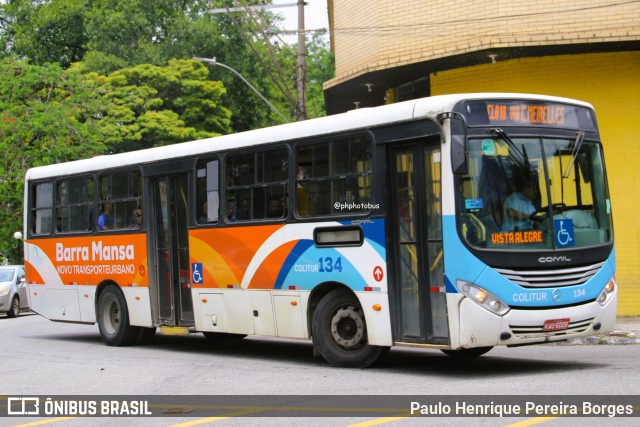 Colitur Transportes Rodoviários 134 na cidade de Barra Mansa, Rio de Janeiro, Brasil, por Paulo Henrique Pereira Borges. Número da foto: #13025793.