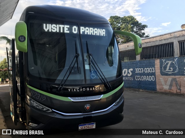Viação Garcia 82319 na cidade de Paranacity, Paraná, Brasil, por Mateus C.  Cardoso. Número da foto: #13025117.