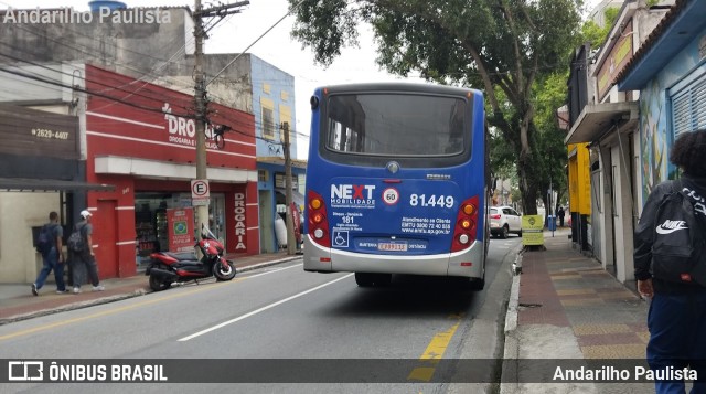 Next Mobilidade - ABC Sistema de Transporte 81.449 na cidade de São Caetano do Sul, São Paulo, Brasil, por Andarilho Paulista. Número da foto: #13025069.