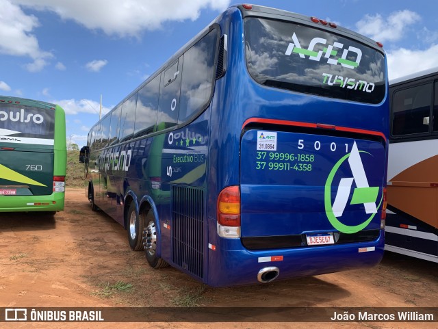 Ageo Turismo 5001 na cidade de Leandro Ferreira, Minas Gerais, Brasil, por João Marcos William. Número da foto: #13024891.