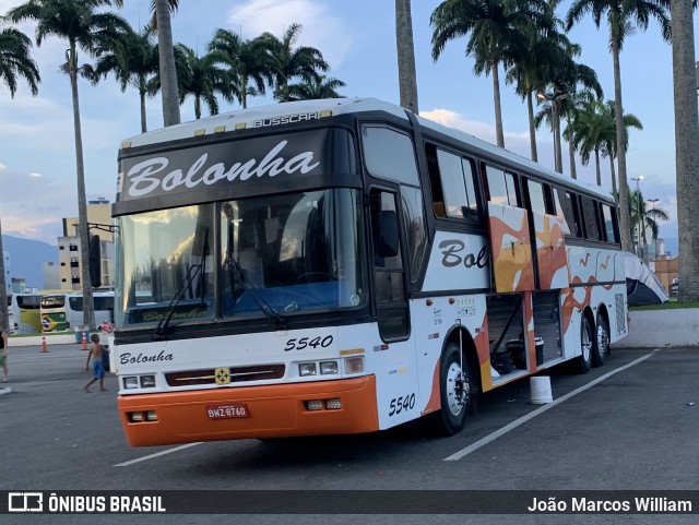 Bolonha Turismo 5540 na cidade de Aparecida, São Paulo, Brasil, por João Marcos William. Número da foto: #13024854.