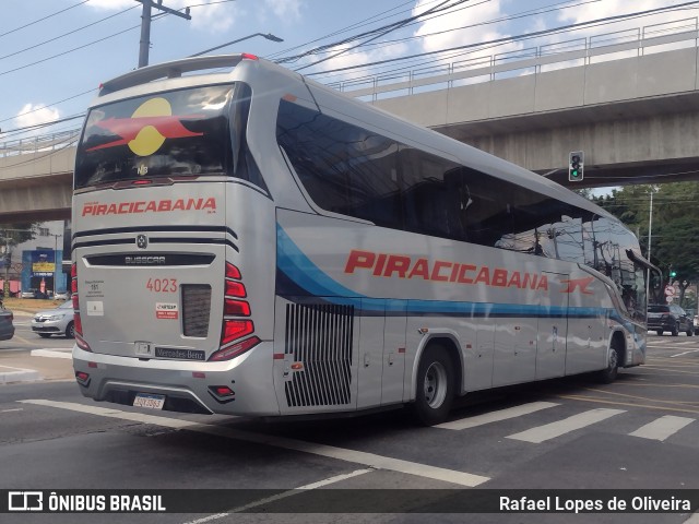 Viação Piracicabana 4023 na cidade de São Paulo, São Paulo, Brasil, por Rafael Lopes de Oliveira. Número da foto: #13025192.