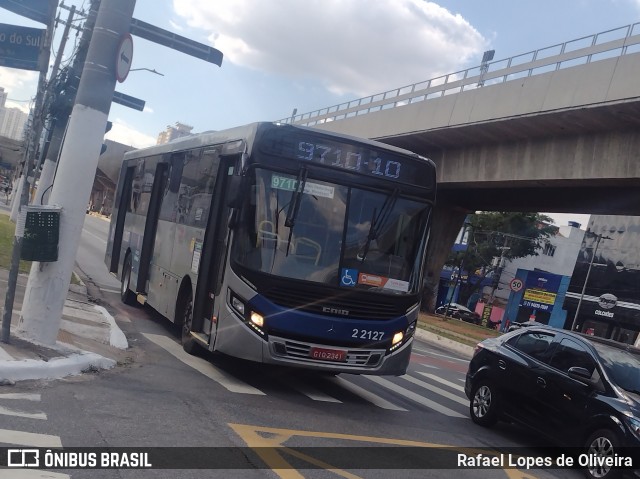 Sambaíba Transportes Urbanos 2 2127 na cidade de São Paulo, São Paulo, Brasil, por Rafael Lopes de Oliveira. Número da foto: #13025207.