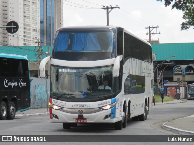 Auto Viação Catarinense 319323 na cidade de São Paulo, São Paulo, Brasil, por Luis Nunez. Número da foto: #13025917.