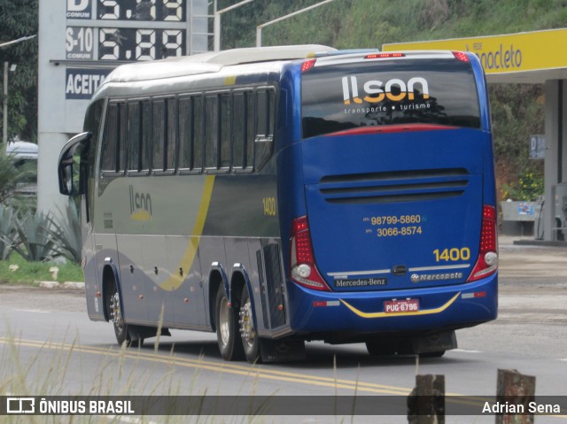 Ilson Turismo 1400 na cidade de São Domingos do Prata, Minas Gerais, Brasil, por Adrian Sena. Número da foto: #13025605.