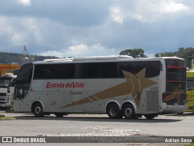 Estrela do Vale Turismo 6900 na cidade de João Monlevade, Minas Gerais, Brasil, por Adrian Sena. Número da foto: #13025613.