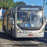 BluMob - Concessionária de Transporte Urbano de Blumenau 9102 na cidade de Blumenau, Santa Catarina, Brasil, por Iago Scheineider. Número da foto: #13025057.