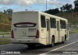 Viação Santo Ângelo 18097 na cidade de Iconha, Espírito Santo, Brasil, por Guilherme Neves. Número da foto: #13026406.