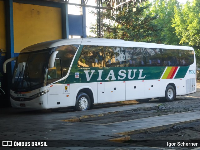 Viasul - Auto Viação Venâncio Aires 1600 na cidade de Lajeado, Rio Grande do Sul, Brasil, por Igor Scherner. Número da foto: #13028054.