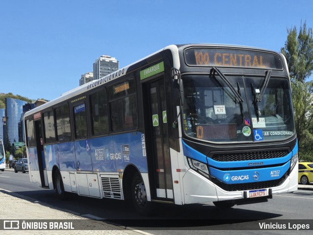 Viação Nossa Senhora das Graças A71557 na cidade de Rio de Janeiro, Rio de Janeiro, Brasil, por Vinicius Lopes. Número da foto: #13027572.