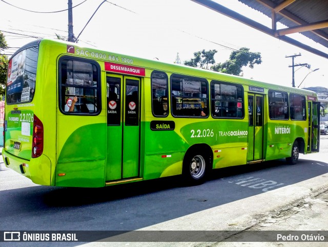 Santo Antônio Transportes Niterói 2.2.026 na cidade de Niterói, Rio de Janeiro, Brasil, por Pedro Otávio. Número da foto: #13027954.