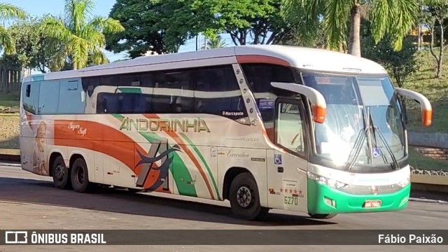 Empresa de Transportes Andorinha 6270 na cidade de Londrina, Paraná, Brasil, por Fábio Paixão. Número da foto: #13029225.