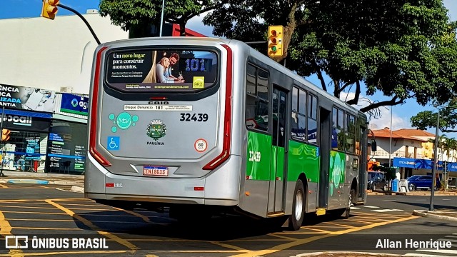 Rápido Sumaré MOV Paulínia 32439 na cidade de Paulínia, São Paulo, Brasil, por Allan Henrique. Número da foto: #13028121.