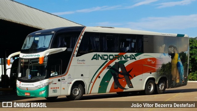 Empresa de Transportes Andorinha 7003 na cidade de Maringá, Paraná, Brasil, por João Vitor Bezerra Destefani. Número da foto: #13029569.