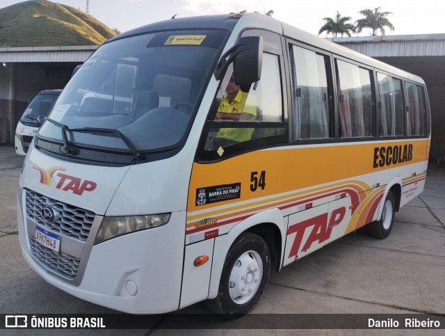 TAP Turismo e Fretamento 54 na cidade de Barra do Piraí, Rio de Janeiro, Brasil, por Danilo  Ribeiro. Número da foto: #13029999.