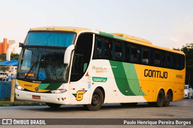Empresa Gontijo de Transportes 14955 na cidade de São Paulo, São Paulo, Brasil, por Paulo Henrique Pereira Borges. Número da foto: #13030370.