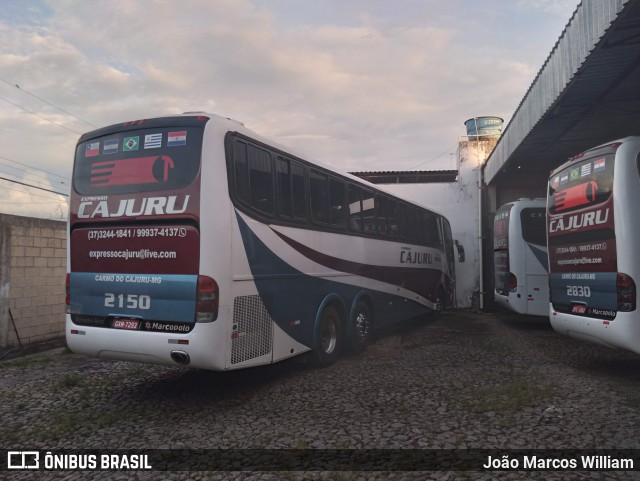 Expresso Cajuru 2150 na cidade de Carmo do Cajuru, Minas Gerais, Brasil, por João Marcos William. Número da foto: #13027763.