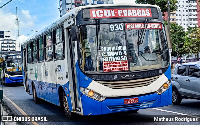 Viação Forte AF-039 na cidade de Belém, Pará, Brasil, por Matheus Rodrigues. Número da foto: #13027580.