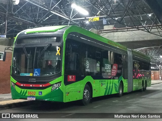 Next Mobilidade - ABC Sistema de Transporte 8602 na cidade de São Bernardo do Campo, São Paulo, Brasil, por Matheus Neri dos Santos. Número da foto: #13029400.