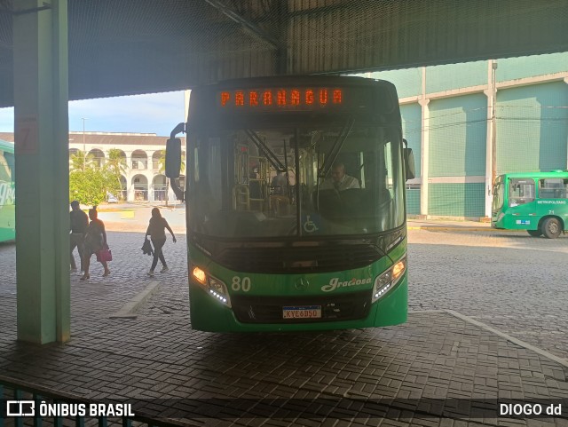 Viação Graciosa 80 na cidade de Paranaguá, Paraná, Brasil, por DIOGO dd. Número da foto: #13027829.