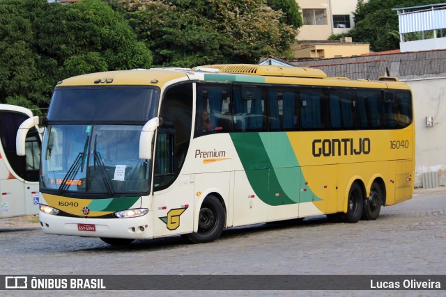 Empresa Gontijo de Transportes 16040 na cidade de Teófilo Otoni, Minas Gerais, Brasil, por Lucas Oliveira. Número da foto: #13029142.