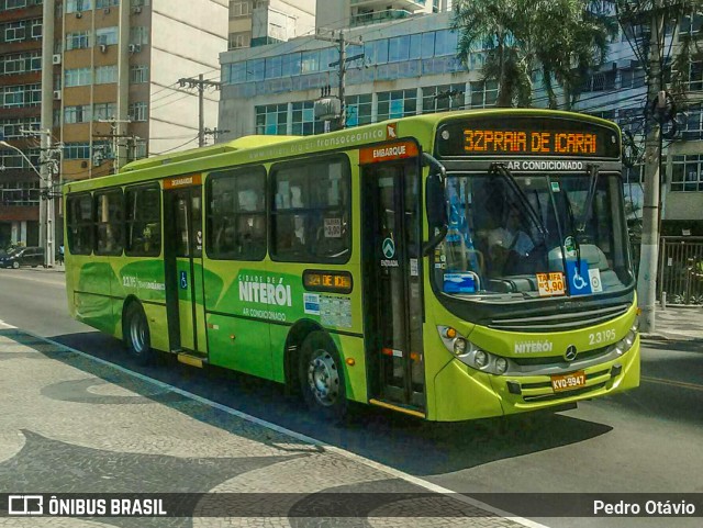 Expresso Miramar 2.3.195 na cidade de Niterói, Rio de Janeiro, Brasil, por Pedro Otávio. Número da foto: #13027968.
