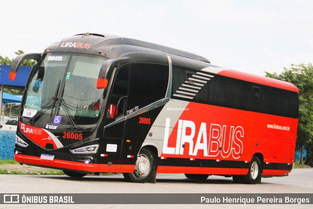 Lirabus 26005 na cidade de São Paulo, São Paulo, Brasil, por Paulo Henrique Pereira Borges. Número da foto: #13030432.