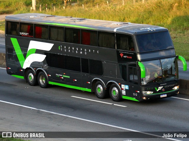 V e F Turismo e Transporte 5010 na cidade de Canas, São Paulo, Brasil, por João Felipe. Número da foto: #13029115.