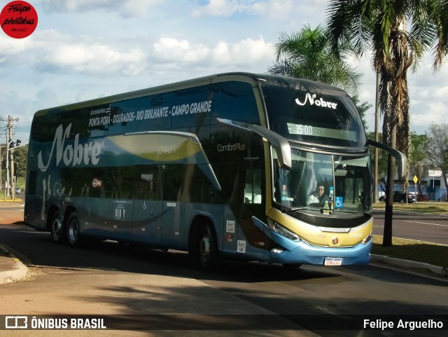 Nobre Turismo 2401 na cidade de Campo Grande, Mato Grosso do Sul, Brasil, por Felipe Arguelho. Número da foto: #13028814.