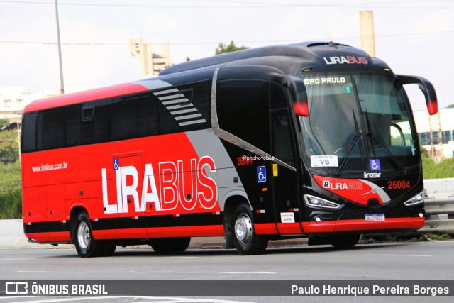 Lirabus 26004 na cidade de São Paulo, São Paulo, Brasil, por Paulo Henrique Pereira Borges. Número da foto: #13030428.