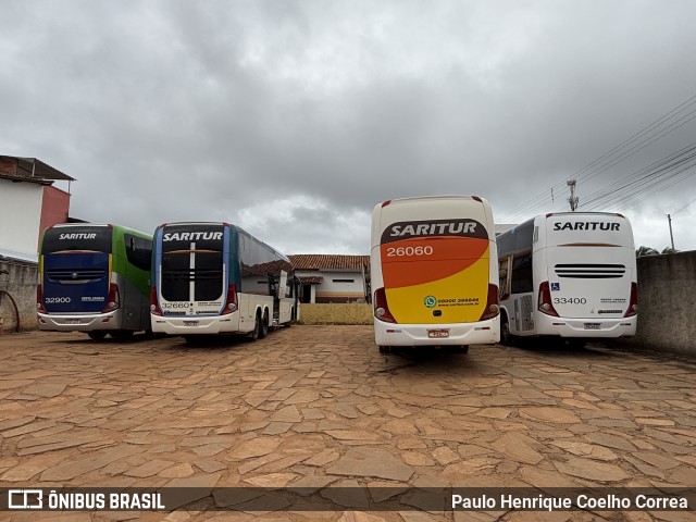 Saritur - Santa Rita Transporte Urbano e Rodoviário 26060 na cidade de Capelinha, Minas Gerais, Brasil, por Paulo Henrique Coelho Correa. Número da foto: #13027773.