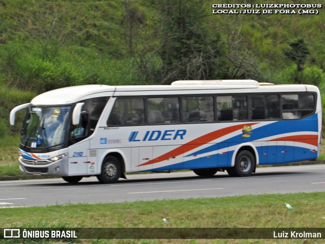 TransLider 2110 na cidade de Juiz de Fora, Minas Gerais, Brasil, por Luiz Krolman. Número da foto: #13029679.