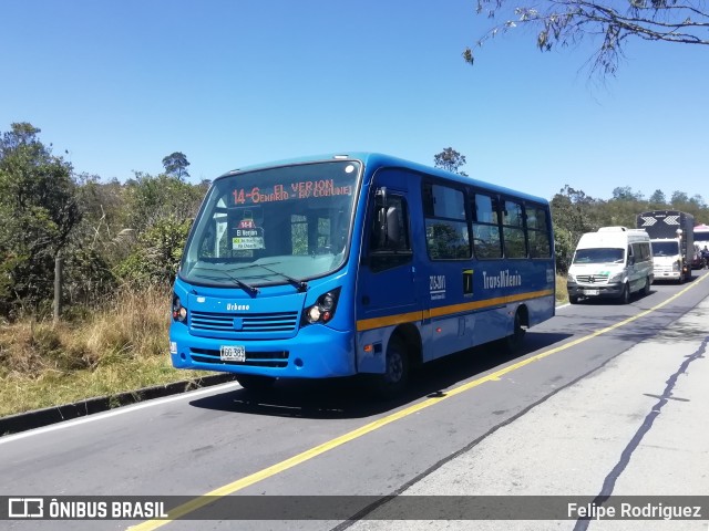 Consorcio Express S.A.S. - Transmilenio Z15-2011 na cidade de Bogotá, Colômbia, por Felipe Rodriguez. Número da foto: #13028349.