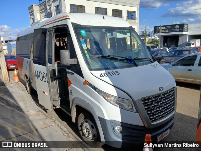 MOBI Transporte 40105 na cidade de Anápolis, Goiás, Brasil, por Sullyvan Martins Ribeiro. Número da foto: #13030071.