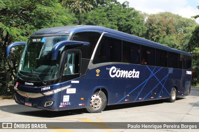 Viação Cometa 719538 na cidade de São Paulo, São Paulo, Brasil, por Paulo Henrique Pereira Borges. Número da foto: #13030354.