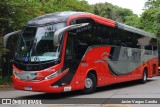Empresa de Ônibus Pássaro Marron 5504 na cidade de Tietê, São Paulo, Brasil, por Javier Vargas Candia. Número da foto: #13030488.