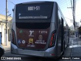 Viação Campo Belo 7 2774 na cidade de São Paulo, São Paulo, Brasil, por Mateus C.  Cardoso. Número da foto: #13029627.