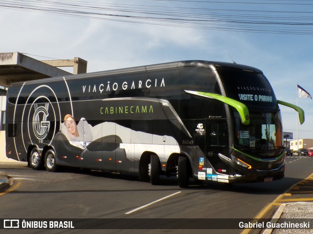 Viação Garcia 86049 na cidade de Ponta Grossa, Paraná, Brasil, por Gabriel Guachineski. Número da foto: #13095061.
