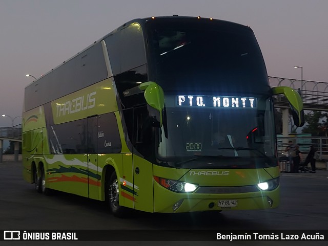 Thaebus 133 na cidade de San Bernardo, Maipo, Metropolitana de Santiago, Chile, por Benjamín Tomás Lazo Acuña. Número da foto: #13094321.