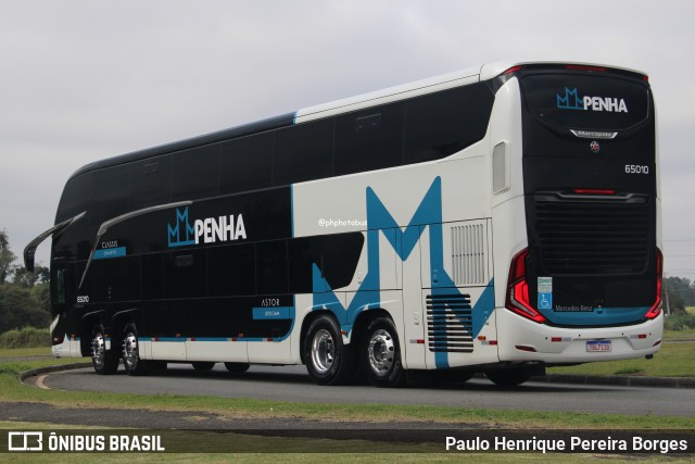Empresa de Ônibus Nossa Senhora da Penha 65010 na cidade de Curitiba, Paraná, Brasil, por Paulo Henrique Pereira Borges. Número da foto: #13095606.